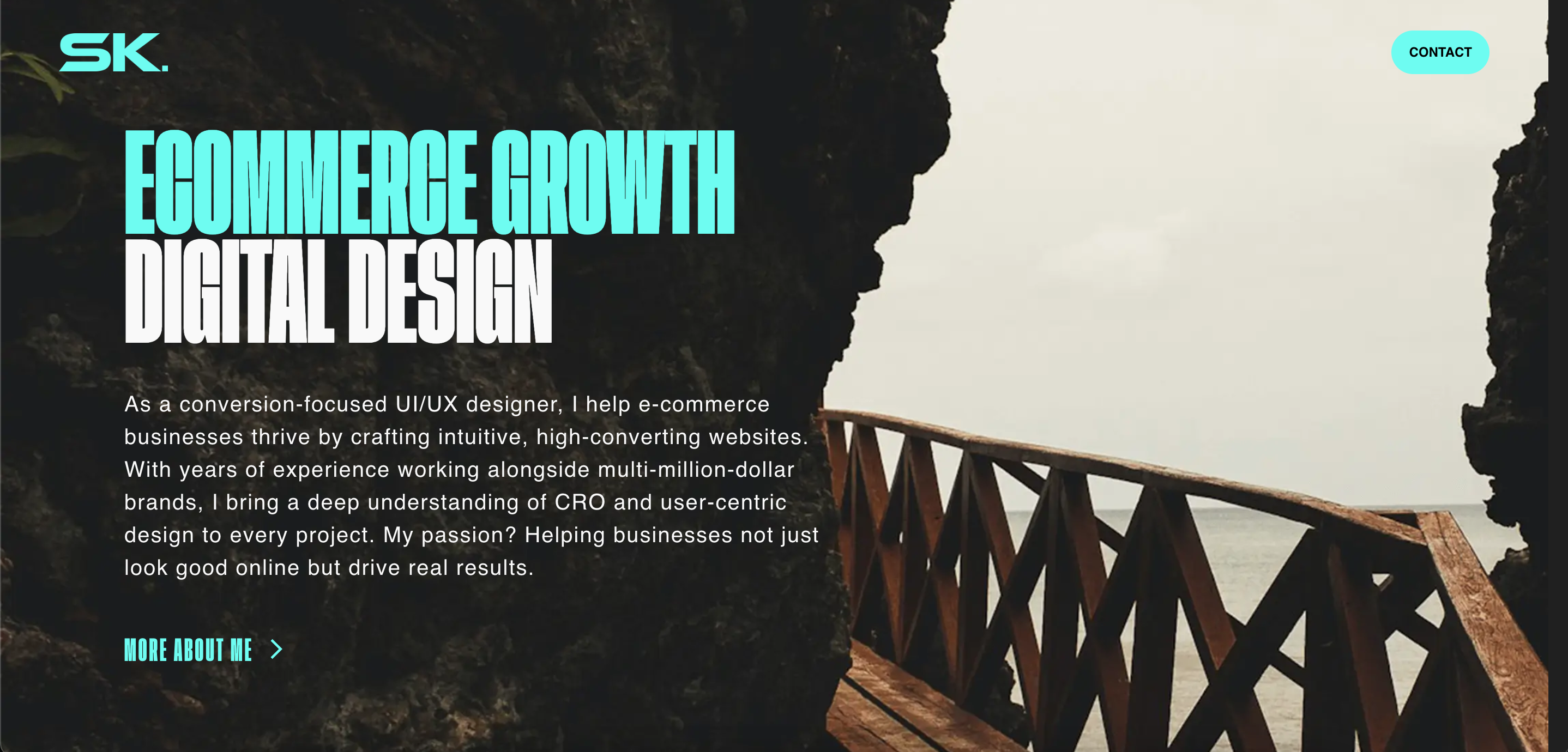A personal portfolio website
